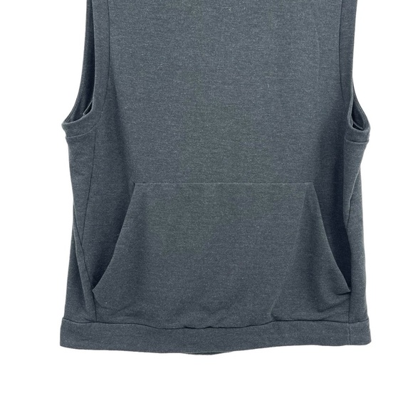 Nike Men’s Size Large sleeveless Hoodie Dri Fit 742616-010 gray - Picture 3 of 8